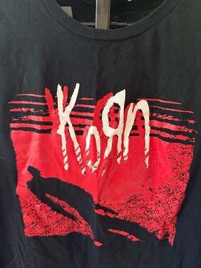 Korn Shadow Man Self Titled Album Cover Graphic T-Shirt